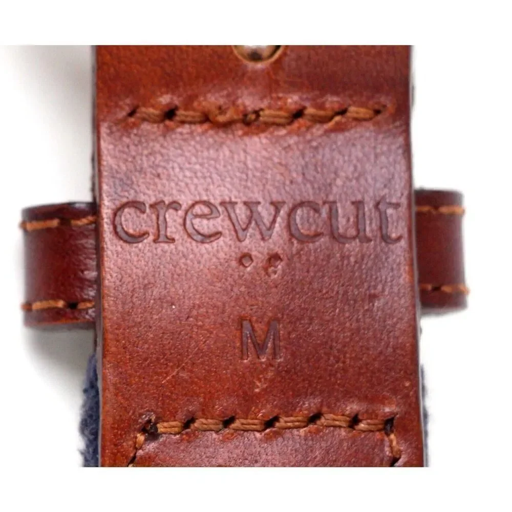 Crewcut BLUE BROWN GENUINE LEATHER 1